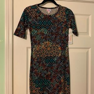 1 XXS new LuLaRoe Julia dress